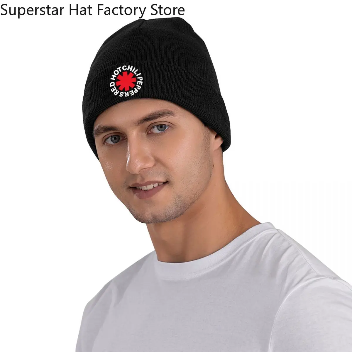 Reds Hots Chilis Peppers Hat Autumn Winter Skullies Beanies Warm Cap Men Women Skullcap