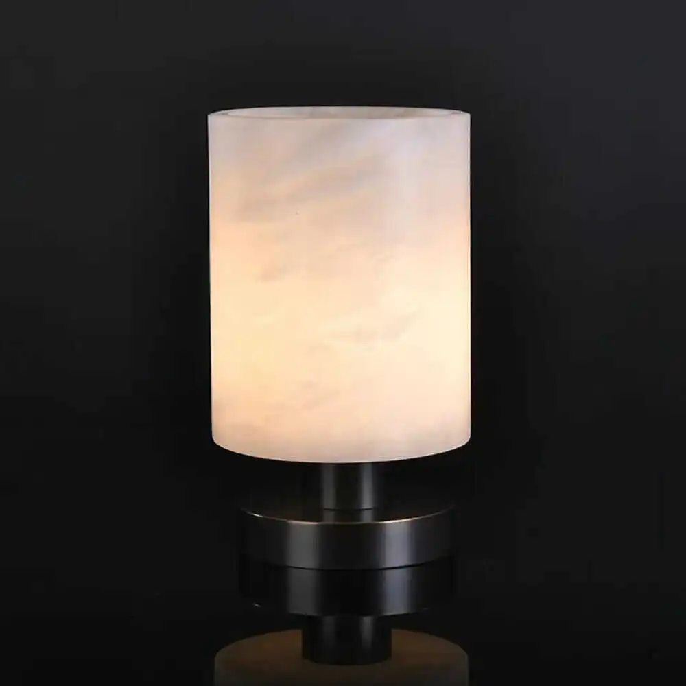 Modern Minimalist Creative Table Lamp For Living Room, Sofa, Study Room, Bedroom, Bedside, Hotel, High-end Luxury Marble Lamp