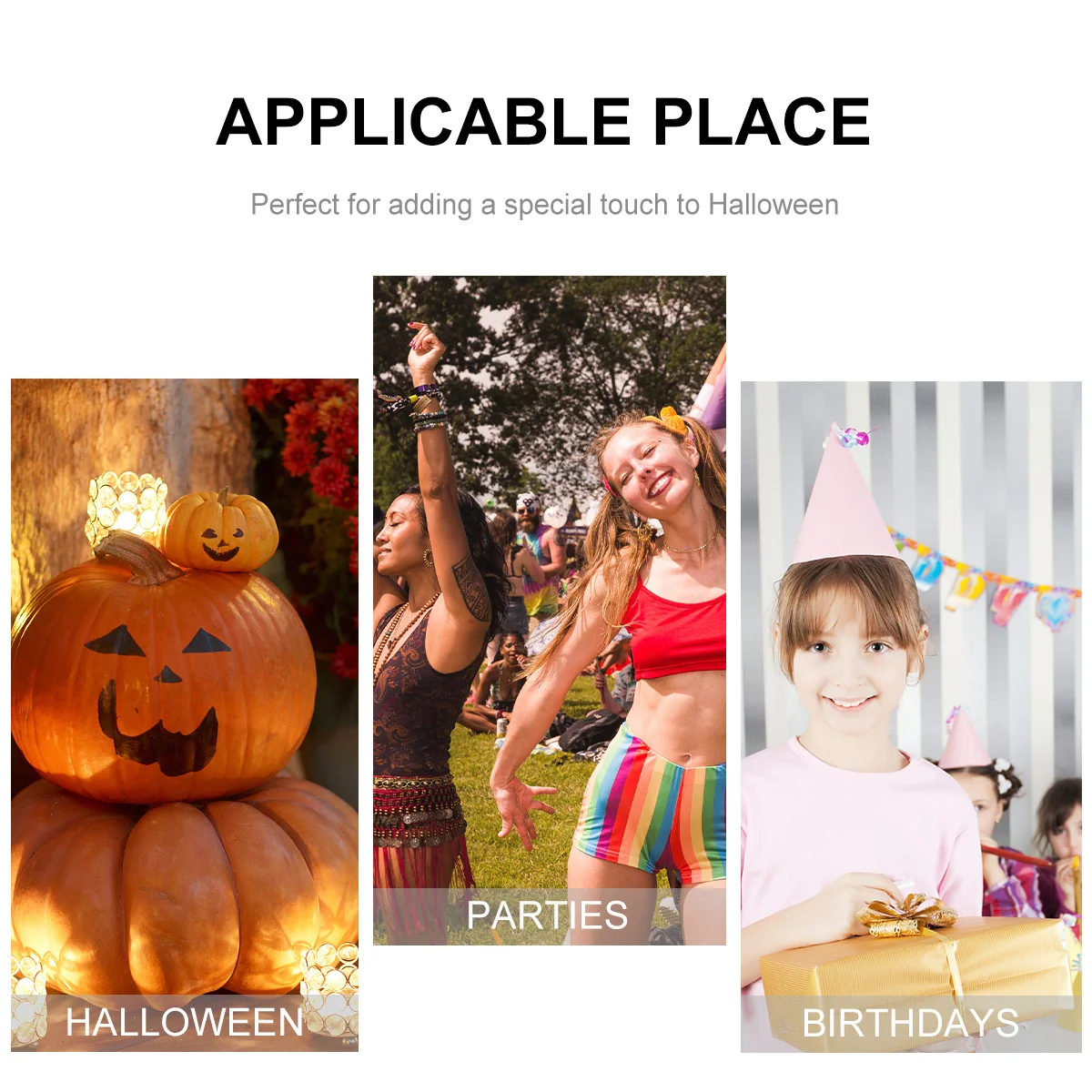 

1Pcs Halloween Pumpkin Cart Iron Candelabra Desktop Decoration Holder for Halloween Party Home Kitchen Decor