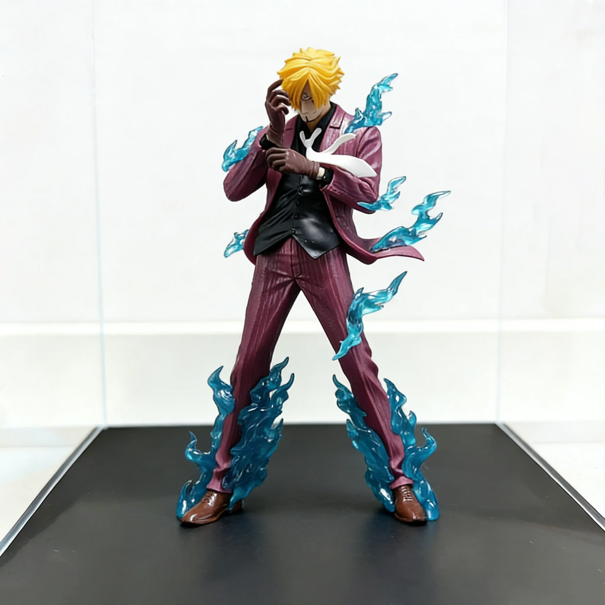 

24 см Аниме-фигурка One Piece: Небесная Гора, ручная работа, модель GK, анимационный мерч, настольное украшение, игрушка, подарок