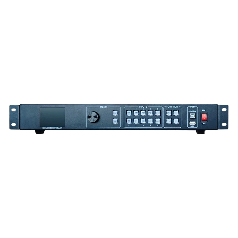 New Video Processor All in One AMS-VS500_H With Built-in T902 Sending Card Support 4K Signal Input For LED Advertising