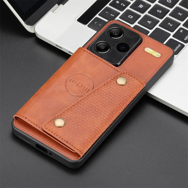 For Redmi Note 13 Pro Plus 5G Case PU Leather Wallet Phone Cases For Xiaomi Redmi Note13 Pro+ 13Pro Plus 5G Card Slot Back Cover