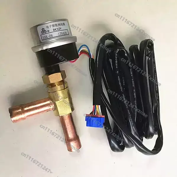 DPF(O)2.0C-03 SXK-07 Coil Electronic Expansion Valve DC12V 2000 Pulse Stepper Motor for Split AC Heat Pump HVAC