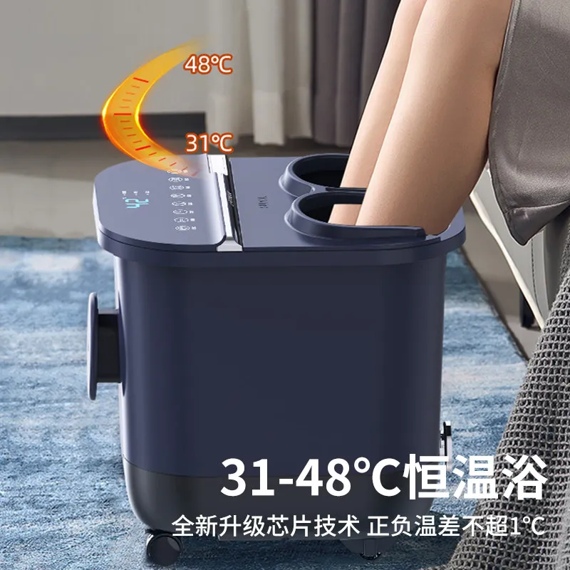 Automatic Electric Massage Foot Spa Bath Constant Temperature Heating Deep Foot Soak Bucket for Home