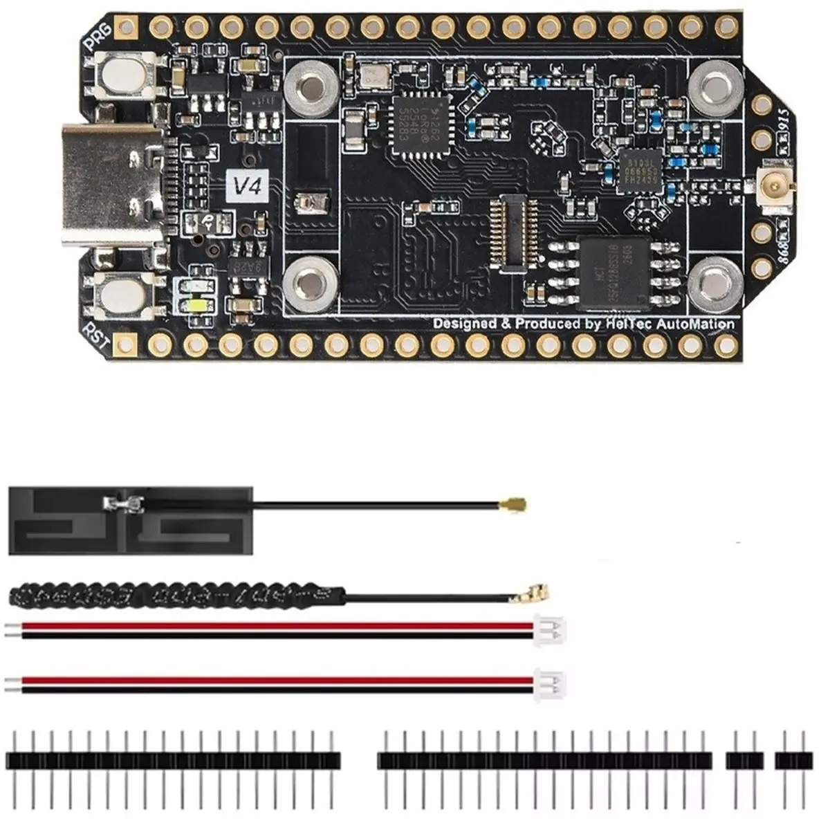 WiFi LoRa 32 V4-R8 Development Board -S3R8 SX1262 Dev-Board WiFi BLE LoRa Node Compatible Meshtastic LoRaWAN
