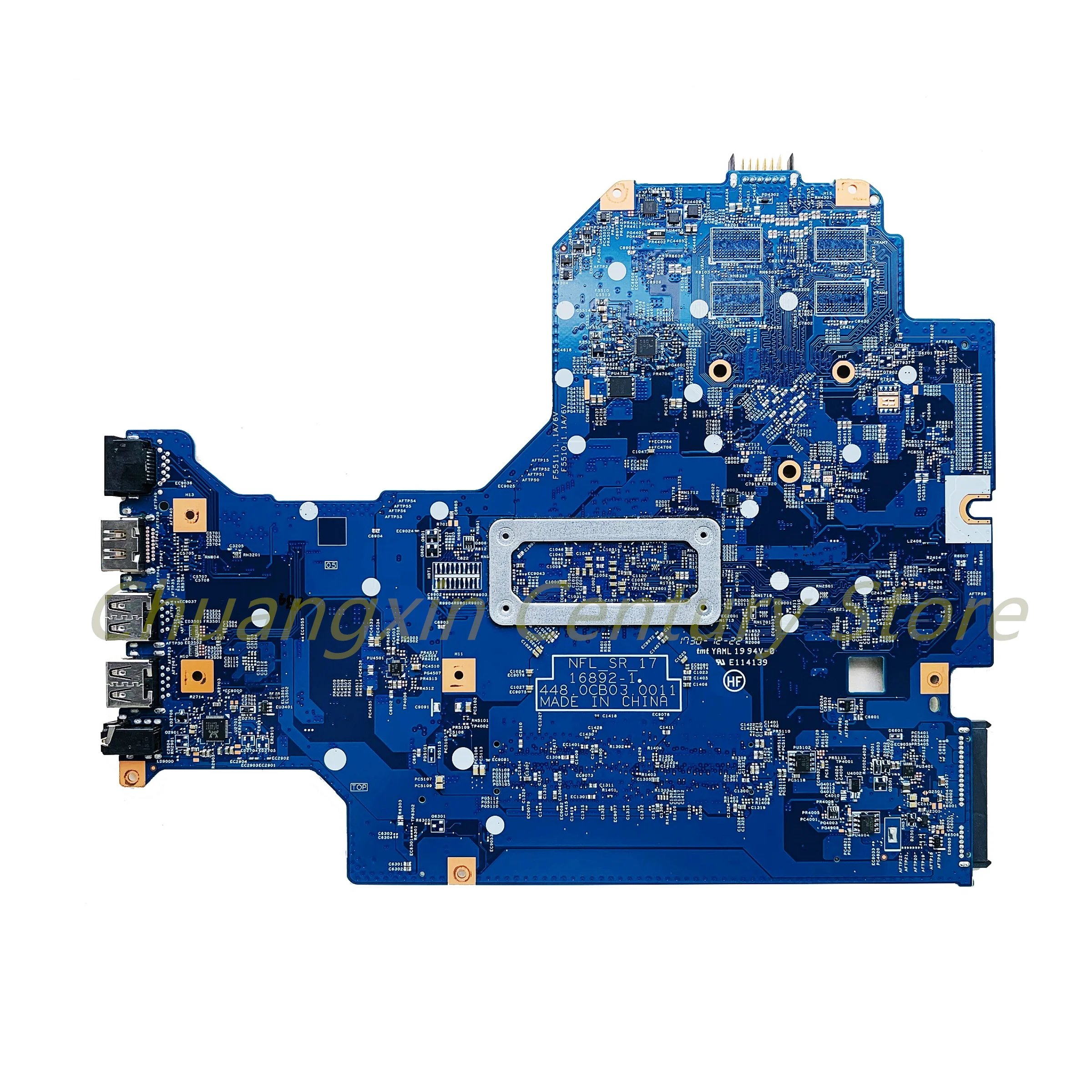 Suitable for HP 17-AK 17Z-AK laptop motherboard 16892-2 with A6-9220 A9-9420 CPU 100% Tested Fully Work