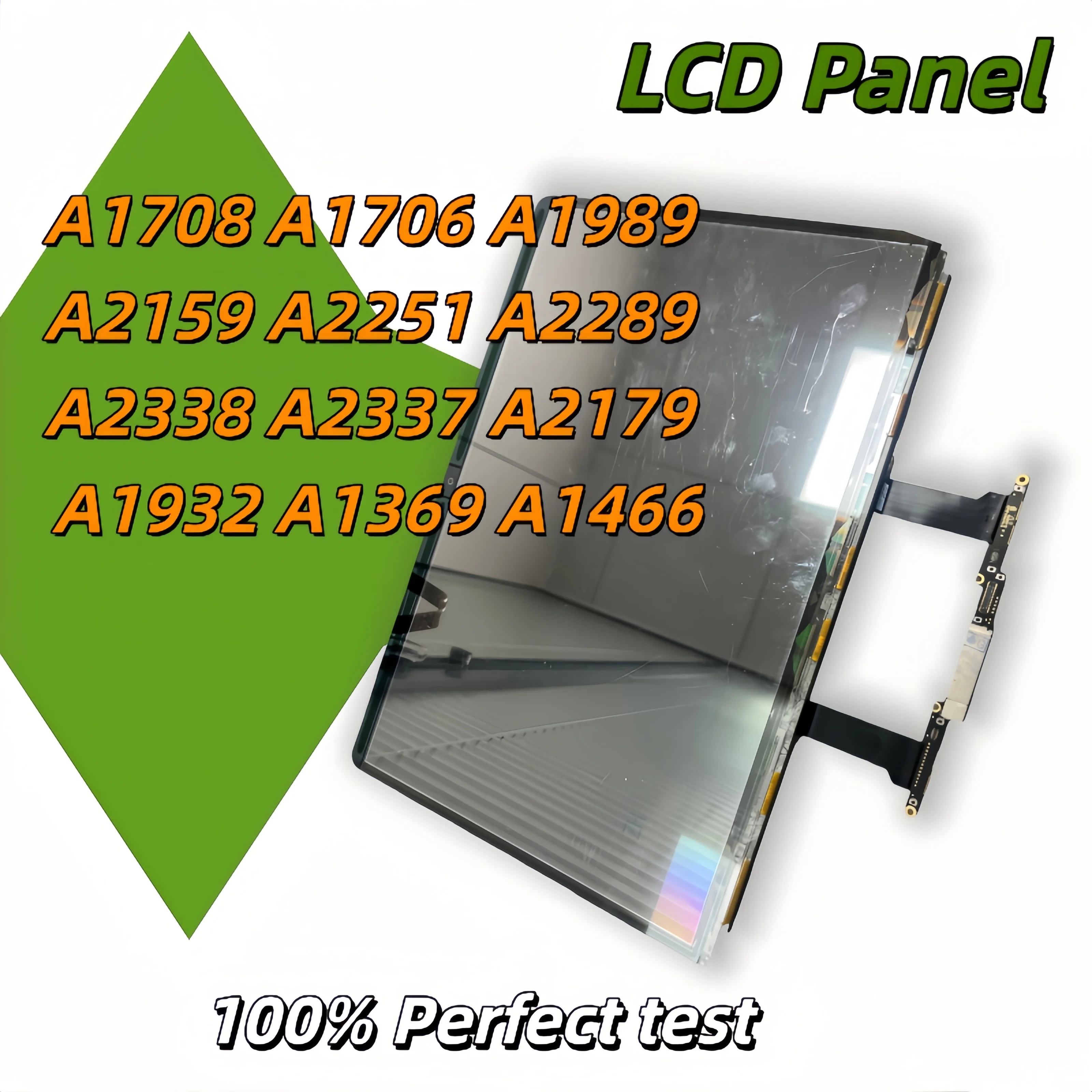 Ноутбук WOJO A1706 A1708 A1989 A2159 A2289 A2338 A2251 A2337 A2179 A1932 A1369 A1466 ЖК-панель для MacBook Pro Air, только ЖК-дисплей 13 дюймов