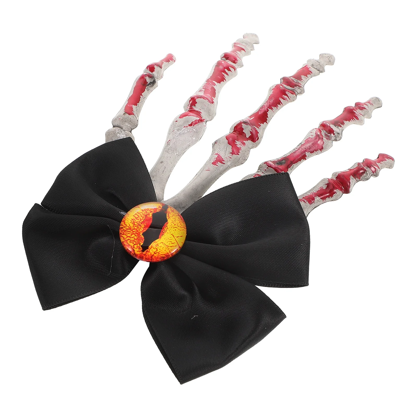 

H Hair Clip Exaggerated Single for Halloween Themed Parties Bone Clips Mini Claw Accessories