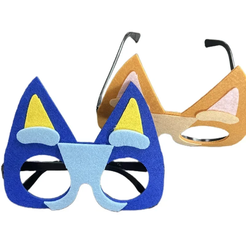 Blueyed Party Glasses Bingoes Dog Family Eyewear Cartoon Blue Orange Masks Children Glasses Toy Birthday Gifts Cosplay Supplies