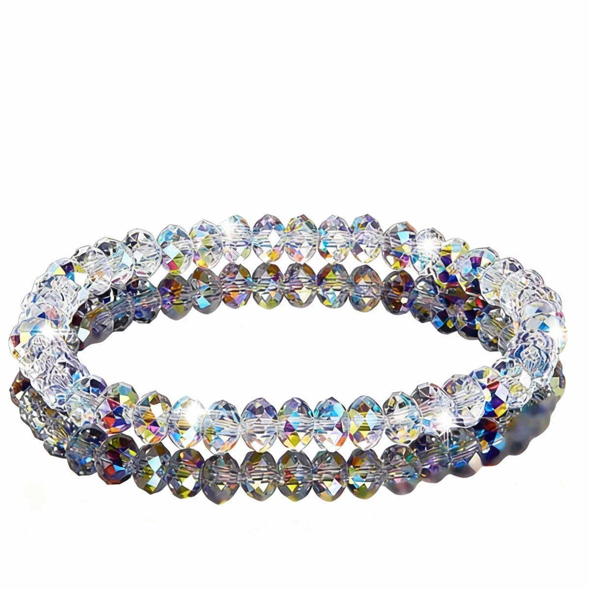بسيطة أنيقة كريستال تمتد أساور الحد الأدنى لامعة ملونة كريستال مطرز الإسورة للنساء الرجال لذيذ مجوهرات هدية حفلة