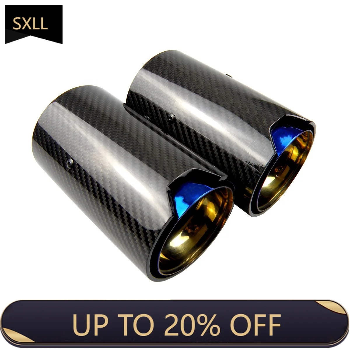 

SXLL F30 F31 F22 F23 F32 F33 F36 F10 F12 M2 M3 M4 Carbon Exhaust 1 Piece M Performance Carbon Fiber Exhaust Pipe