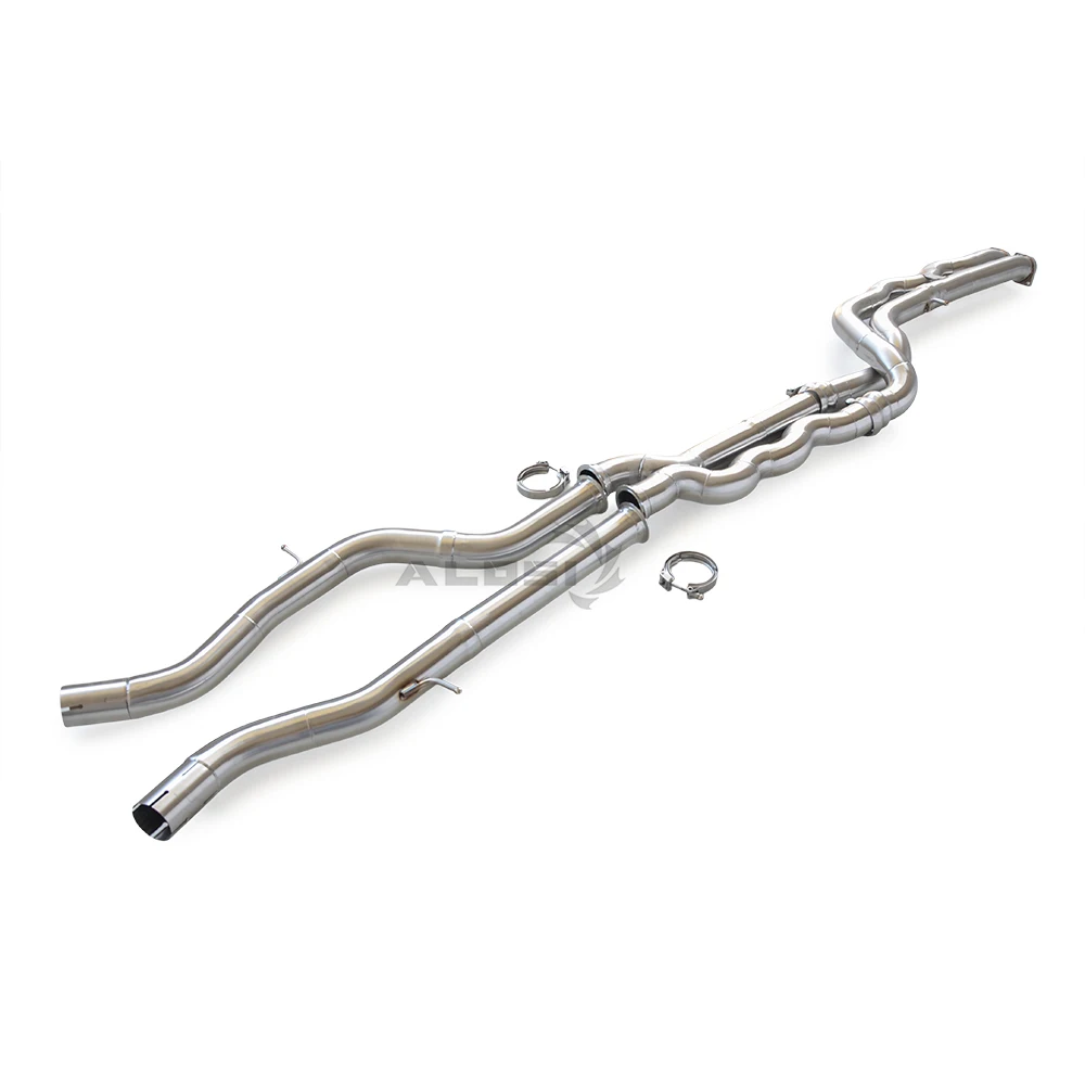 

High-flow Exhaust Middle Pipe Muffler for BMW M3 M4 F80 F82 F83 S55 3.0T 2014-2019 Stainless Steel Resonator Exhaust System