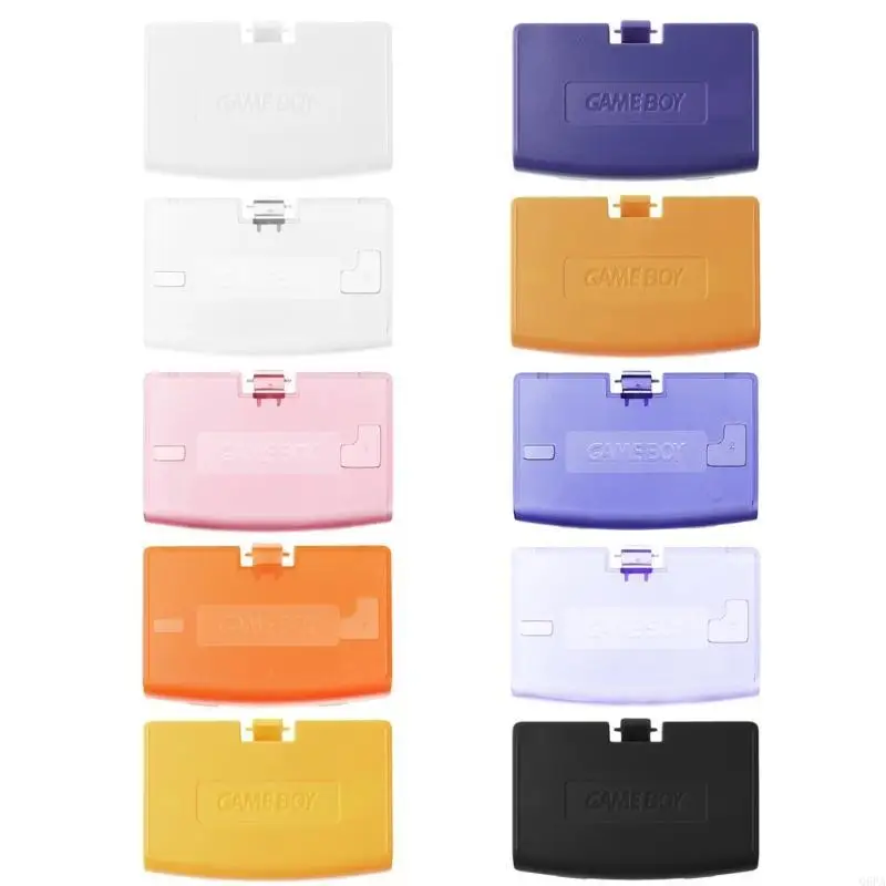 닌텐도 게임보이 어드밴스 GBA 콘솔용 배터리 커버 후면 덮개 교체