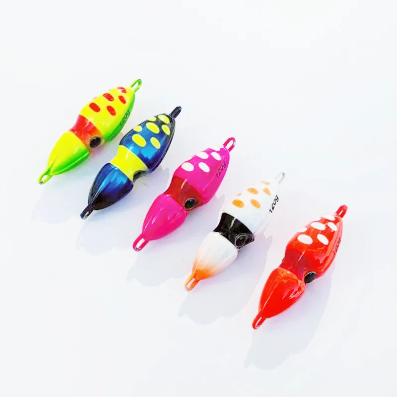 

1pcs Tackle Saltwater Fishing Jigging Bait 40g-250g Sinking Jig Bait Luminous Fishing Metal Jig Lure