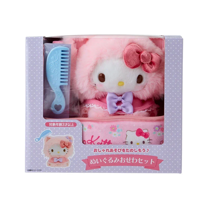 In Stock Sanrio Hellokitty Melody Cinnamoroll Action Figure Package Combination Set Children Toys Holiday Gift