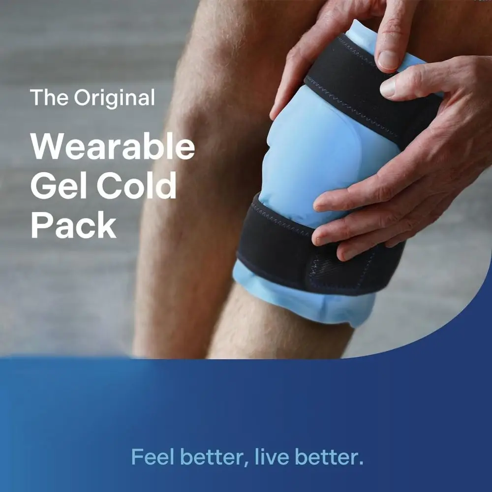 Knee Pain Relief Ice Pack Reusable Swelling Knee Replacement Gel Ice Wrap Surgery Cold Compress Therapy Leg Injuries