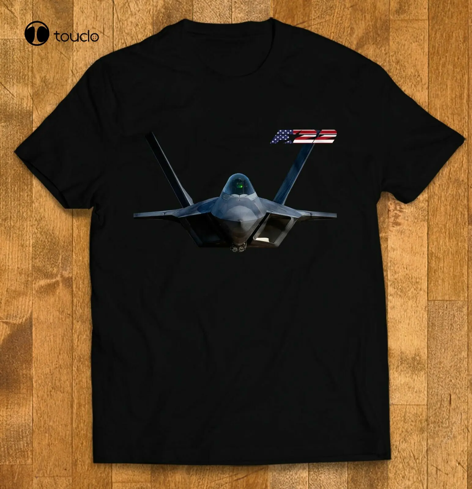 Lock Heed Martin F-22 Jet Raptor Aircraft Short Sleeve Black Men\'S T Shirts Tee Shirt Custom aldult Teen unisex unisex