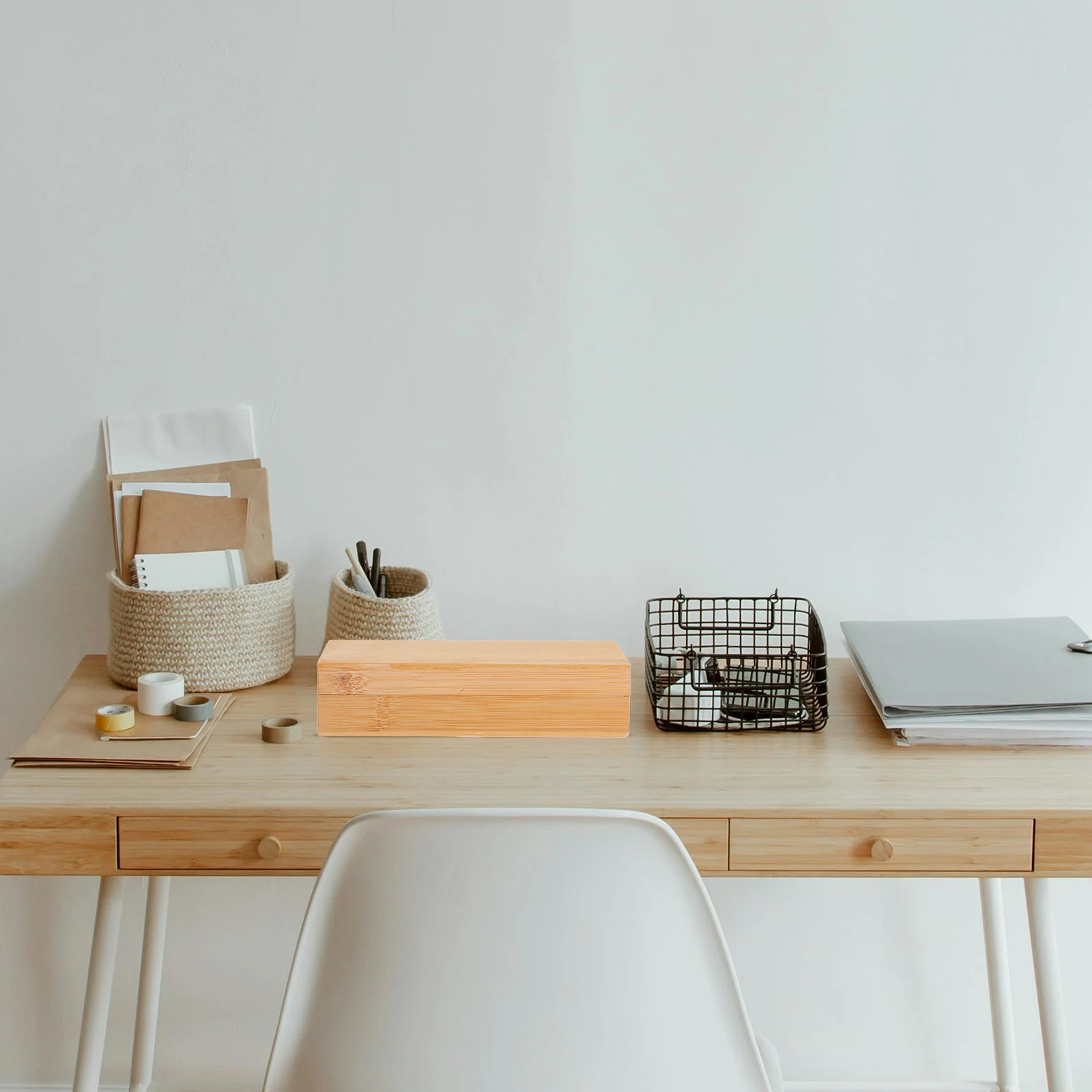 

1 шт. деревянный ящик для хранения с крышкой, большой вместительный незавершенный деревянный контейнер для поделок, домашнего офиса, декоративный сундук, маленькая коробка для