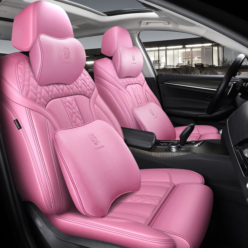 2020 تصميم جديد رائجة البيع وسادة مقعد السيارة أربعة مواسم تخصيص غطاء مقعد السيارة #5