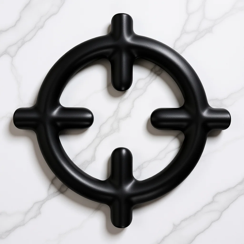 

Gas Stove Support Rack Cast Iron Pot Stand Coffee Maker Holder Burner Grate Stable Design Camping Stove Ring Outdoor