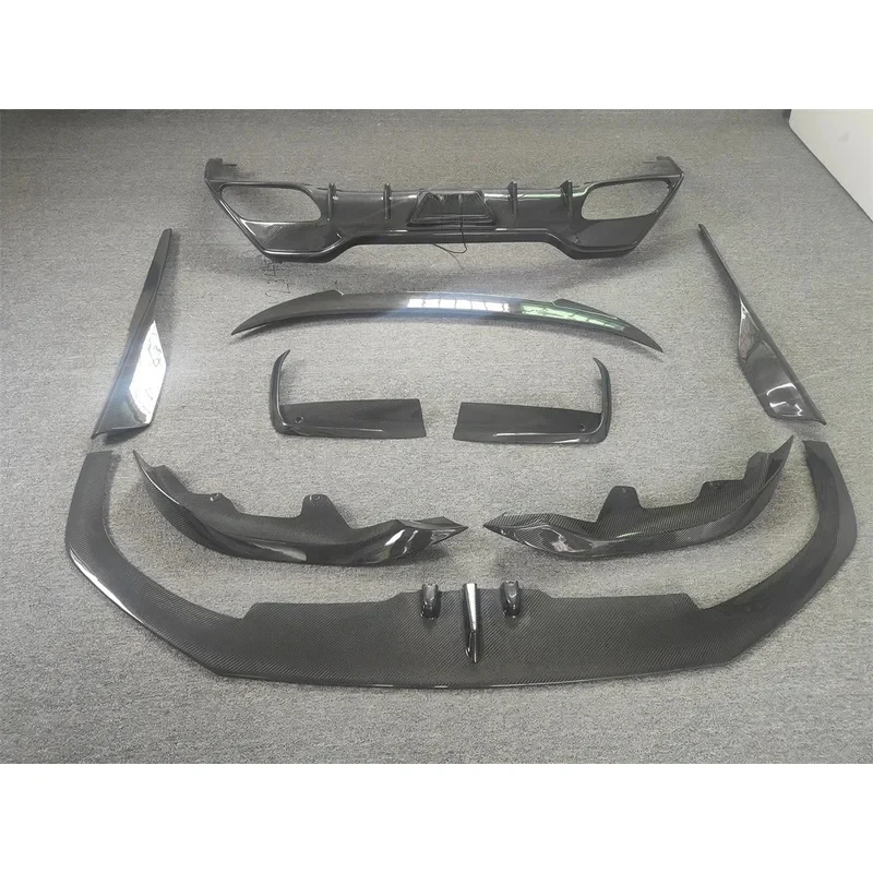 

8 Series G15 G16 M850i Carbon Fiber AC Style Front Bumper Sp Side Skirts Spoiler Rear Diffuser Body Kit