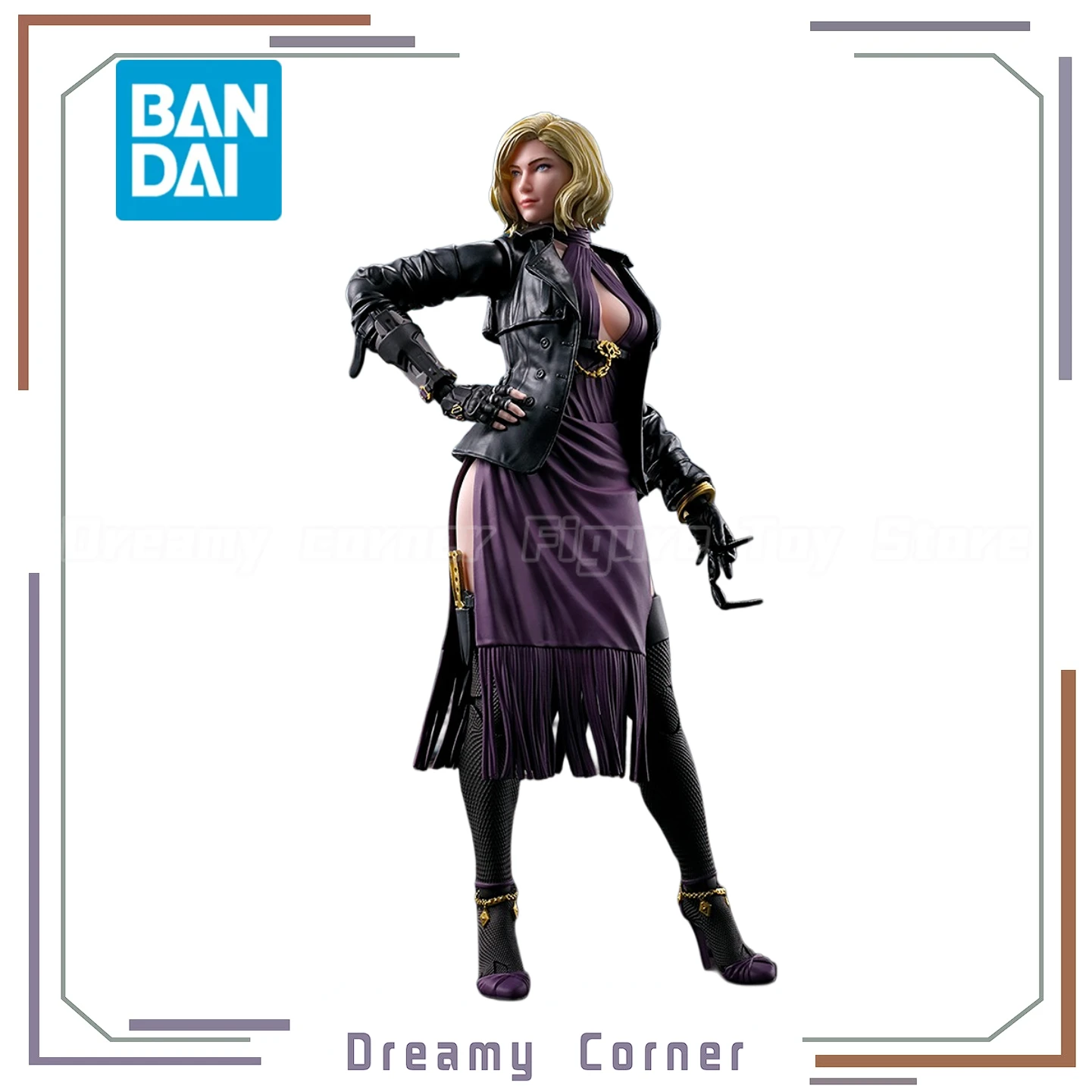 【Auf Lager】Original BANDAI SPIRITS S.H.Figuarts Tekken 8 Nina Williams Actionfigur Ornament Collection Toy