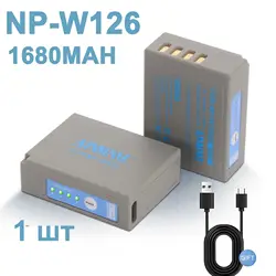 NP-W126S NP-W126 NP W126 Battery With USB Port for Fujifilm Fuji XT20 XT3 XPro1 Pro2 X-Pro1 X-T1 XT1 HS30EXR HS33EXR X PRO1 XE2