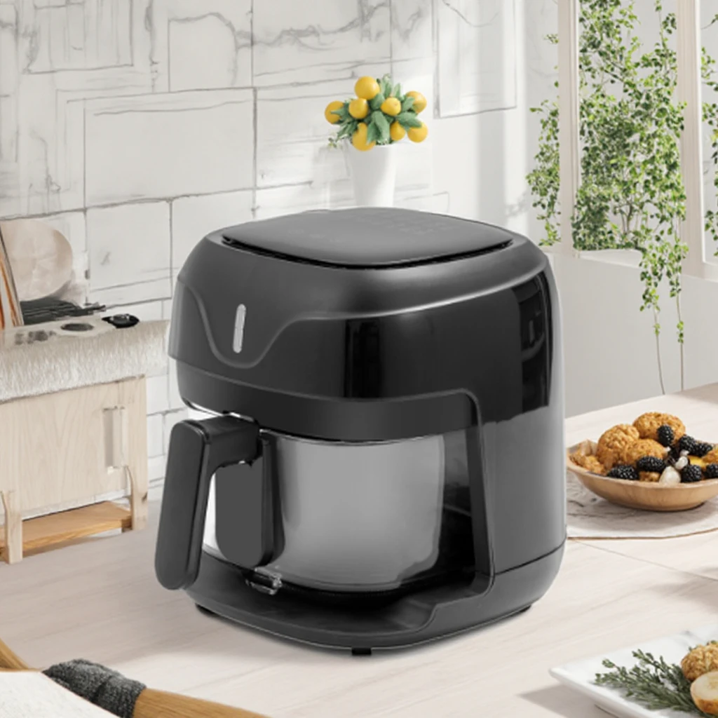 

2025 5L High-Capacity Smart Air Fryer Crispy Cooking Electric Digital Display Toaster Smokeless Energy Saving Oven French Fries