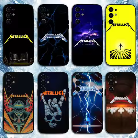 72 S-Seasons M-Metallica Band Phone Case For Samsung S25,S24,S23,S22,S21,S20,Plus,Fe,Lite,Others Black Cover