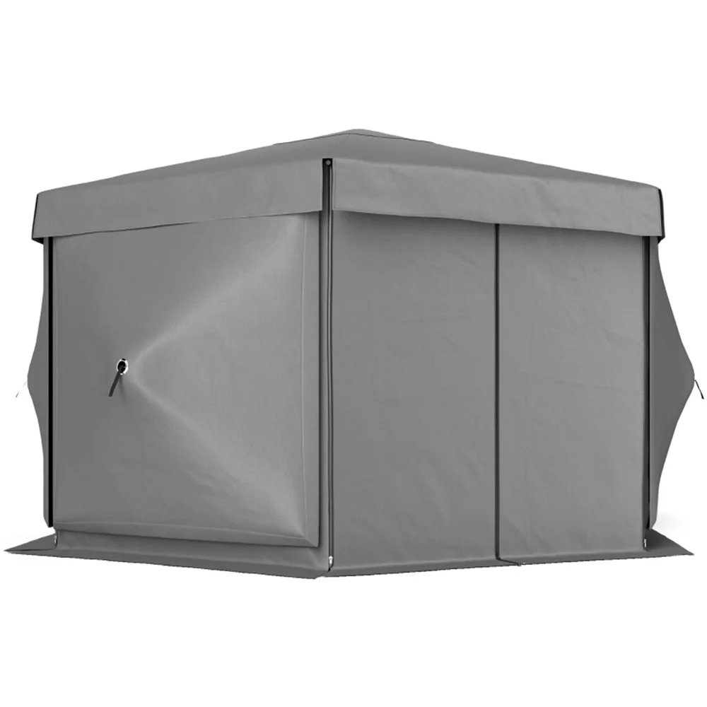 

Палатка-шатер Pop Up Gazebo с большим пространством, легкая, для кемпинга и путешествий