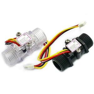 Sensör, Su Akış Şalteri, Su Kontrolü, Debimetre, Suyu ısıtmak için Şeffaf Kullanım Ofisi, YF-S201C, 1, 2 En iyi 10 satış kontrolörü, bir su akışı-№4