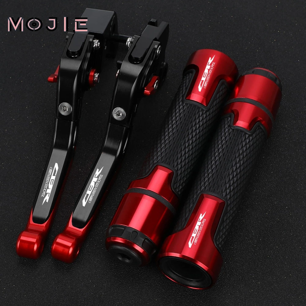 

Motorcycle CNC Adjustable Brake Clutch Levers & Handle Handlebar grips For honda CBR650R CBR 650R 2018 2019 2020 2021 2022 2023