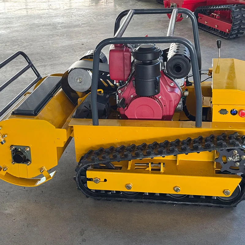 

Customized CE EPA Approved All Terrain Cordless Diesel Remote System Flail Lawn Mower DIY Industrial Grade