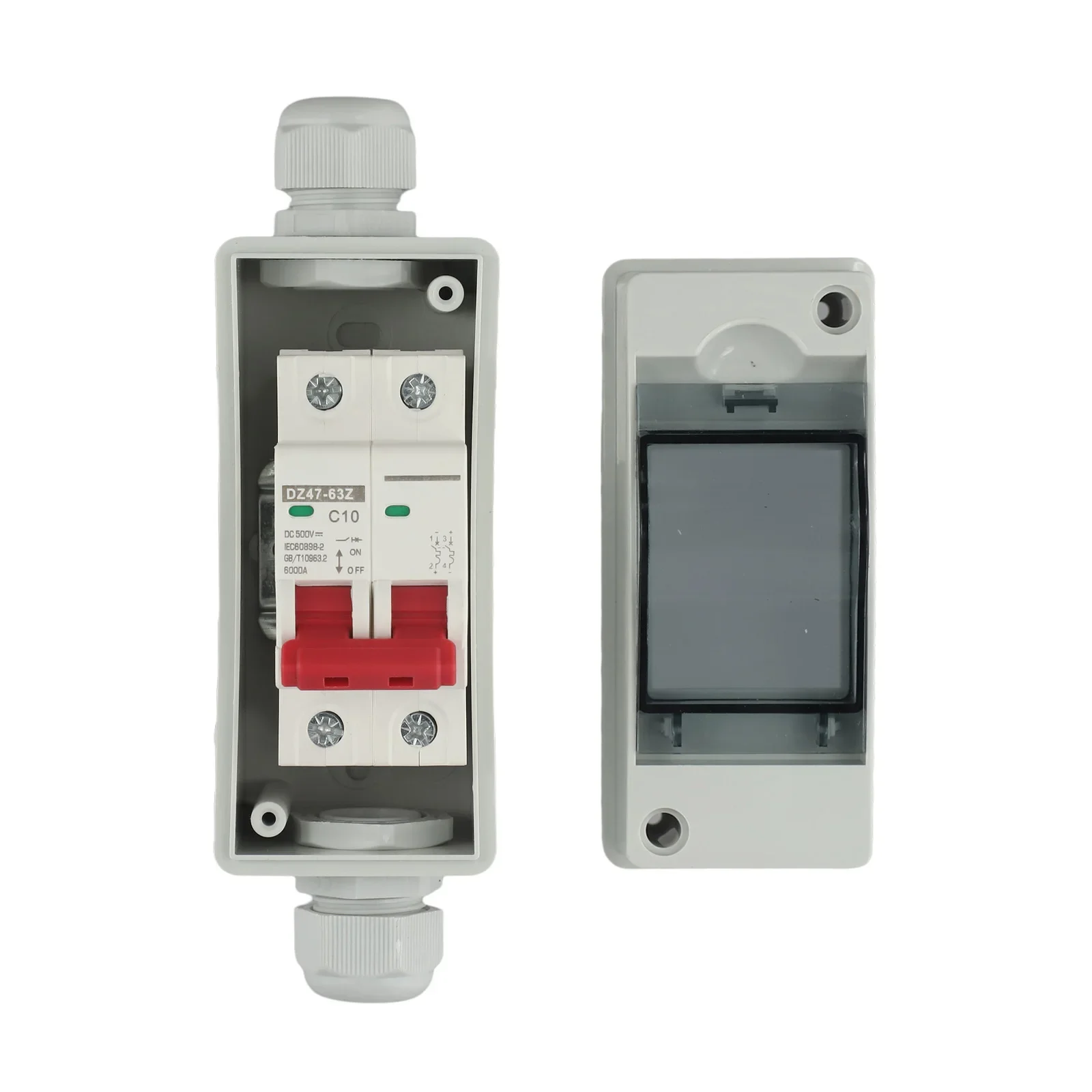 Solar Photovoltaic Battery Waterproof Distribution Box Replacement Parts For PV Combiner Box Switch Miniature Circuit Breaker