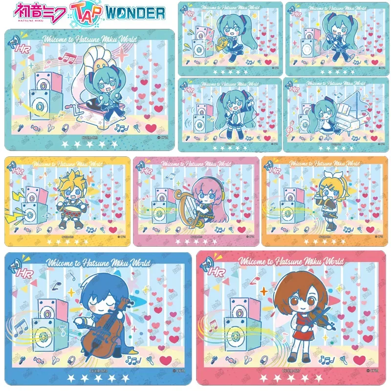 

Goddess Story Kagamine Len Kagamine Rin HR Utatane Piko VOCALOID KAITO Collectible cards for Christmas birthday gifts