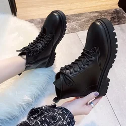 Women Boot 2024 Autumn Winter New Fashion Classic Short Boot Handsome Ankle Boot Work Clothes Shoe Botas Mujer