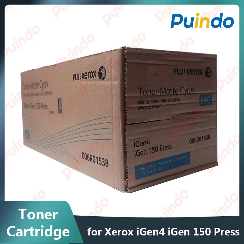 

1set/KCMY 006R01537 006R01538 006R01539 006R01540 Original Toner Cartridge for Xerox iGen4 iGen5 iGen 150 Press