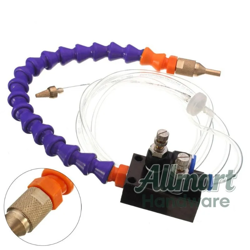 

Applicable to 8mm gas pipe, fog cooling lubrication spray system, CNC lathe milling machine, metal cutting and engraving