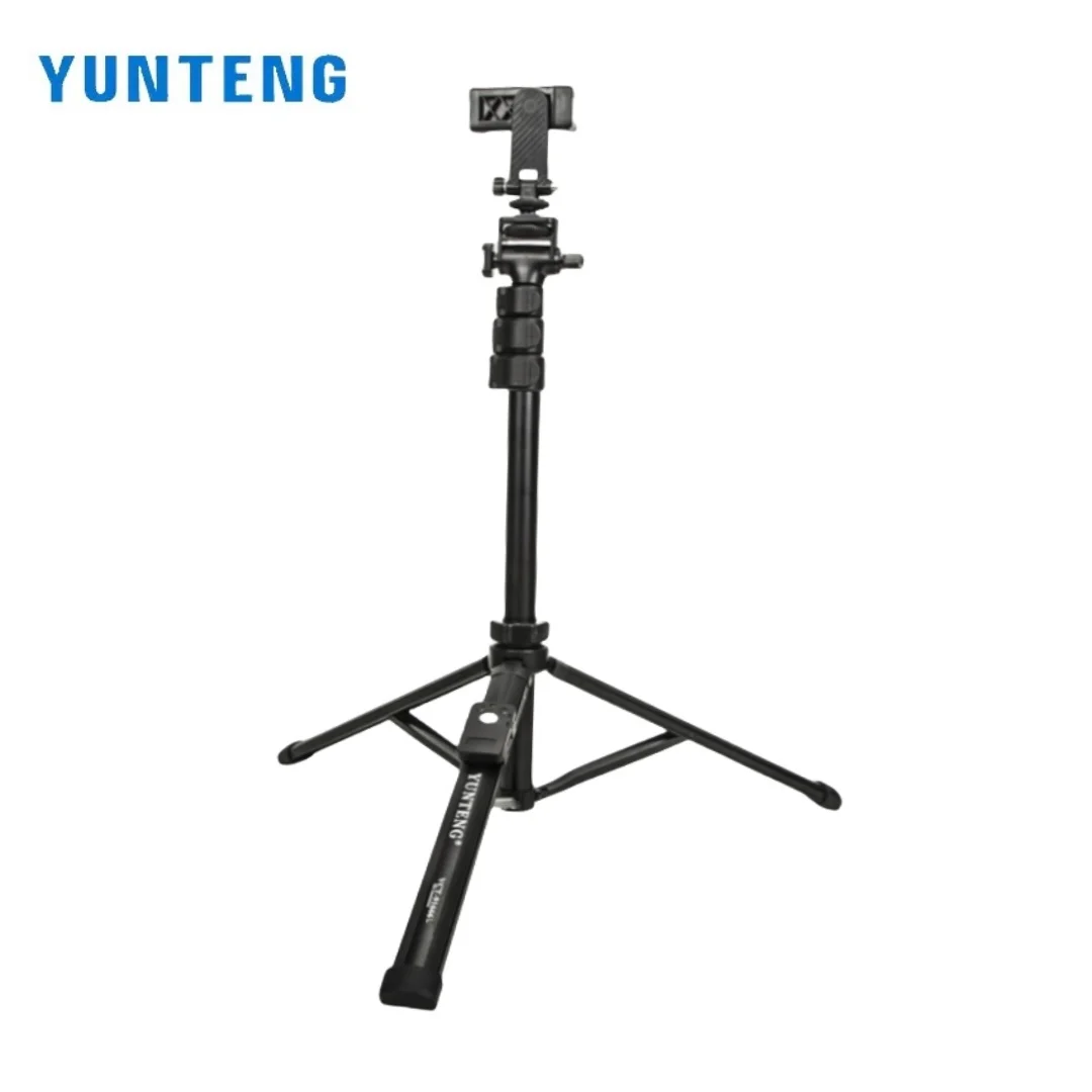 YUNTENG VCT-91666L для микро штатива для одной камеры, 1,7 метра, эксперт, удерживающий горячий и холодный багажник, палка для селфи, прямая трансляция