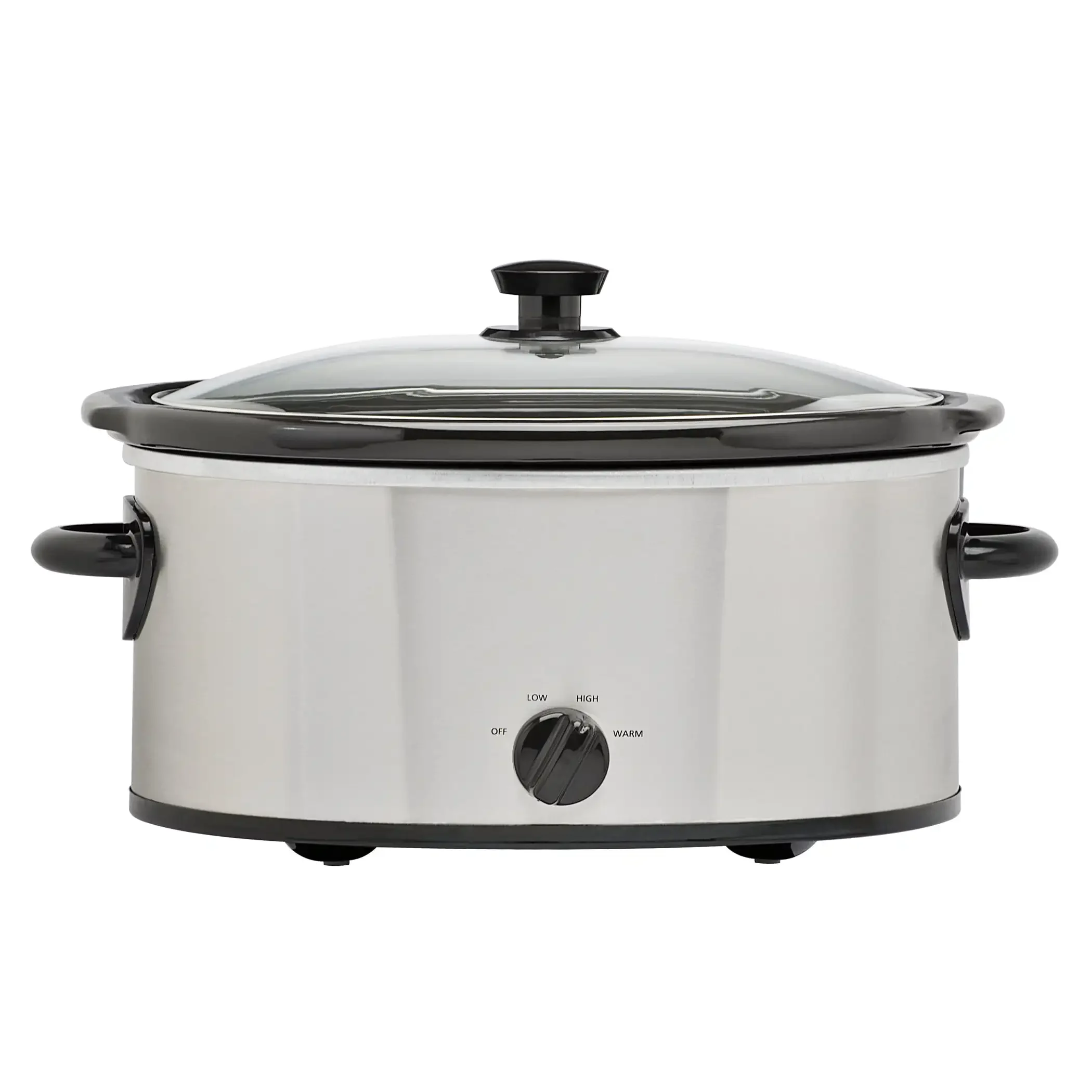 

Fully Upgraded Upgraded version 6 Quart Oval Slow Cooker, Stainless Steel Finish, Glass Lid, Model # MS54100112168S.HOME. Free s