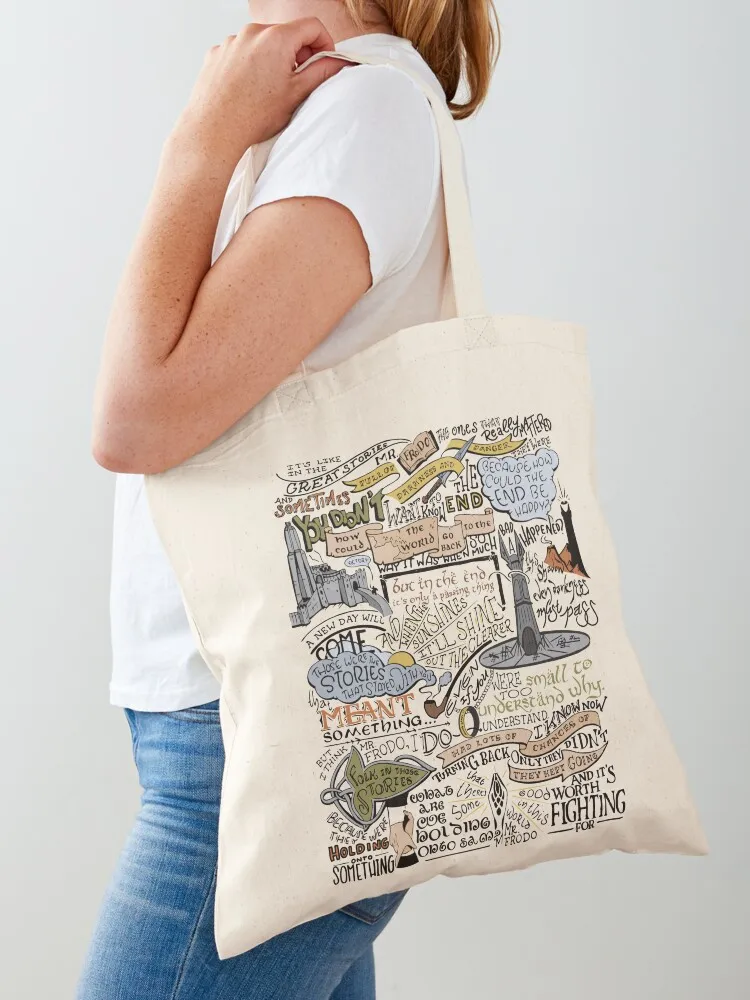 Sam's Speech (Colorized) Tote Bag eco pack Women's shopper Lady bag Canvas Tote Bag