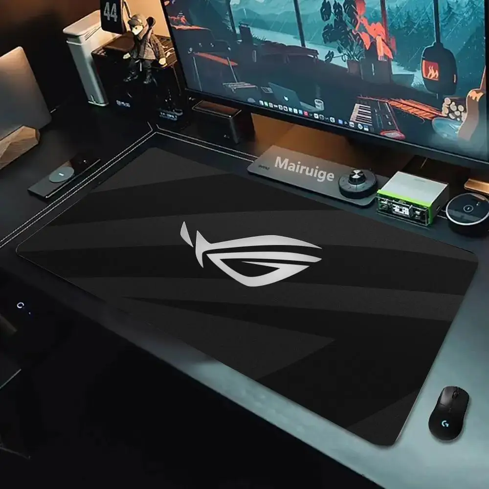ROG AUS ماوس الوسادة حصيرة مكتبية لوحة ماوس كبيرة مجردة ماوس الوسادة الألعاب Deskmat مع Lockedge مكتب عدم الانزلاق السجاد