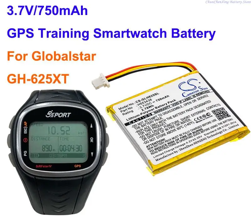 

Смарт-часы OrangeYu H553438 для обучения GPS, 750 мАч, для Globalstar GH625XT