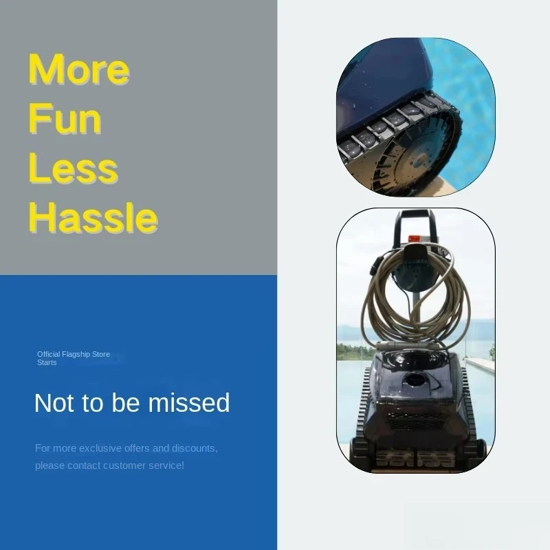 

Automatic Wireless Robot Vacuum Cleaner Outdoor Use Climbing Walls Pool Cleaning Tool Accessory
