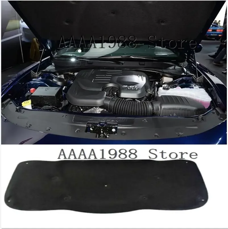 

2015-2018 for Dodge Charger Heat Sound Insulation Cotton Front Hood Engine Firewall Mat Pad Cover Noise Deadener