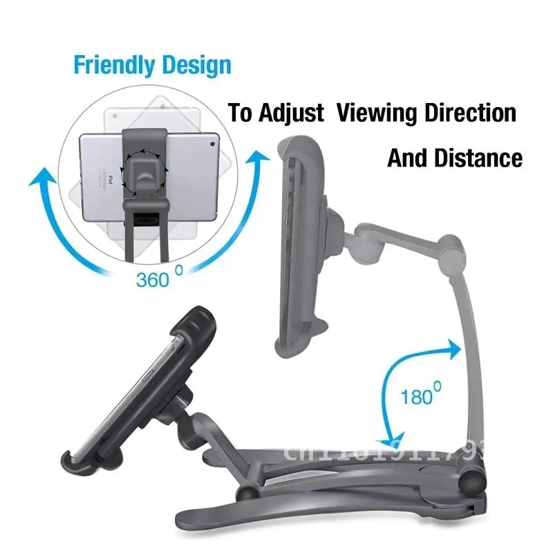 Oaoyeer-Suporte De Parede Tablet Universal, Mesa Tablet Mount, Suporte De Metal, Suporte De Smartphone, Suporte Do Telefone, Suporte Para iPad