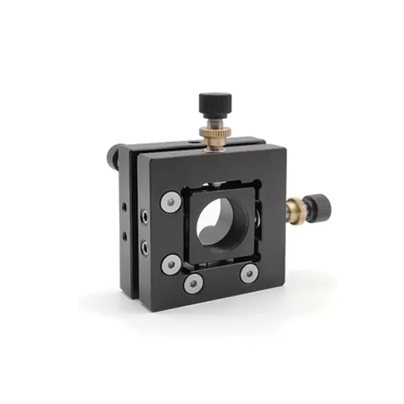 4D Adjustable Optical Mirror Mount Precision 4 Axis Kinematic Holder for Laser Lab Experiment Physics Research Equipment