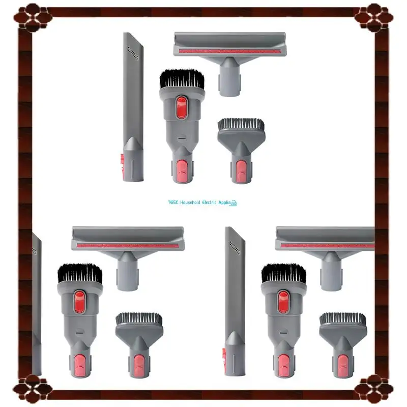 مجموعة أدوات مرفقات قطع غيار التسليم لمدة 24 ساعة مناسبة لـ Dyson V6 V7 V8 V10 DC24 DC33 DC35 DC39 DC44، استبدال الفرشاة