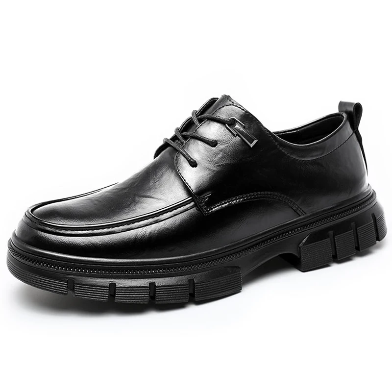 

Мужские повседневные кожаные туфли, нескользящие, водонепроницаемые, маслостойкие, для поваров, удобные, мужские повседневные ботинки