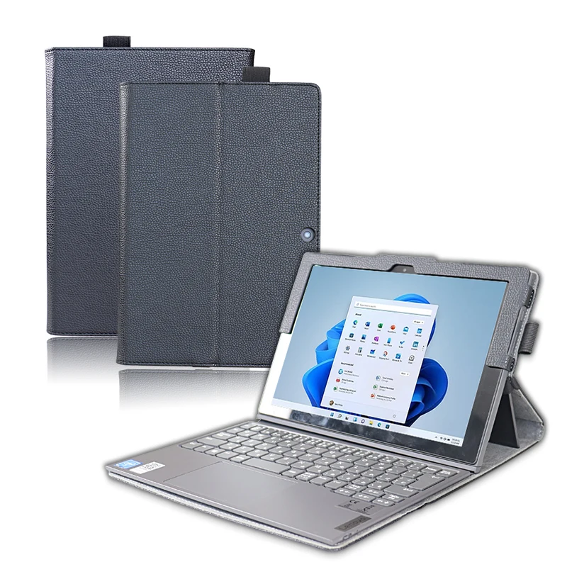 Fro Lenovo IdeaPad Duet 3i protective case 10.3 flat leather case 2-in-1 350i can be used with the original keyboard for 10IGL5